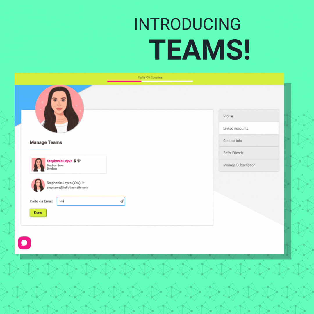 What are Teams on Thematic? Introducing Teams on Thematic!