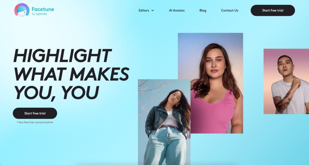 The Best Free Photo Editing Apps & Tools For Aesthetic Pictures Facetune: Selfie App Photo Editor