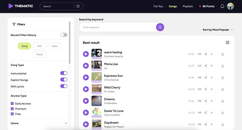 Thematic Search & Discovery: Say goodbye to endless scrolling