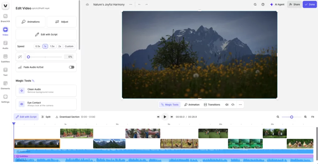 VEED: AI Video Editor