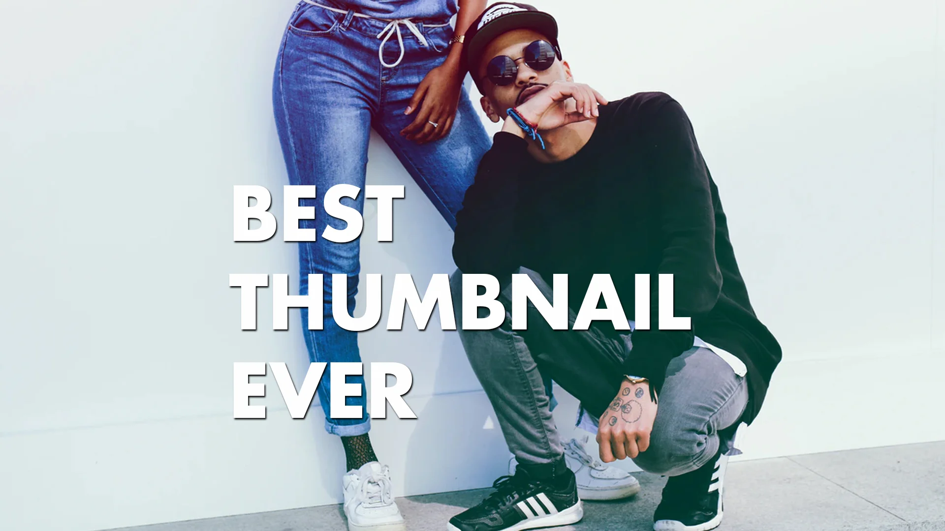 YouTube Thumbnail Template Example (PSD)